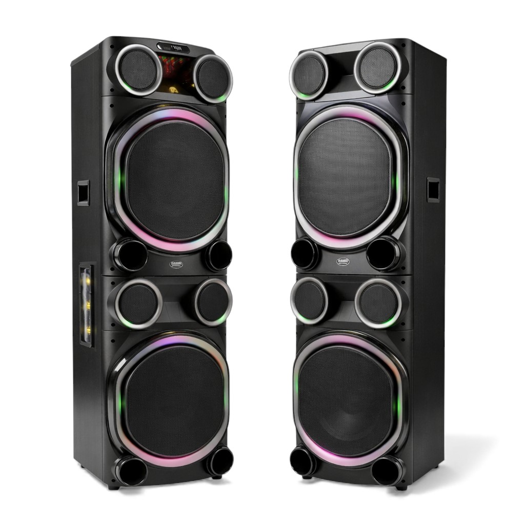 اسپیکر آنیکو CH-1060 با نورپردازی LED چهارطرفه و توپ نوری بالا