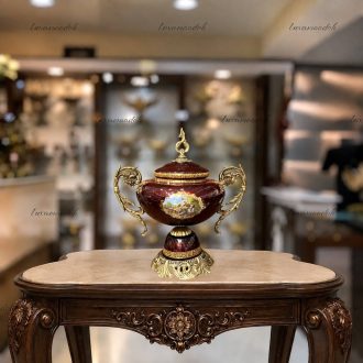 شکلات خوری سیب مدل 219 زرشکی