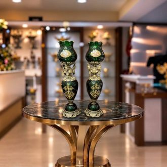 شمعدان لب دالبری مدل 212 سبز