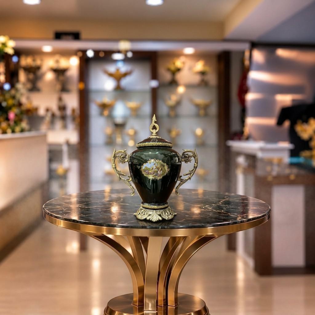 شکلات خوری گلابی مدل 209 سبز