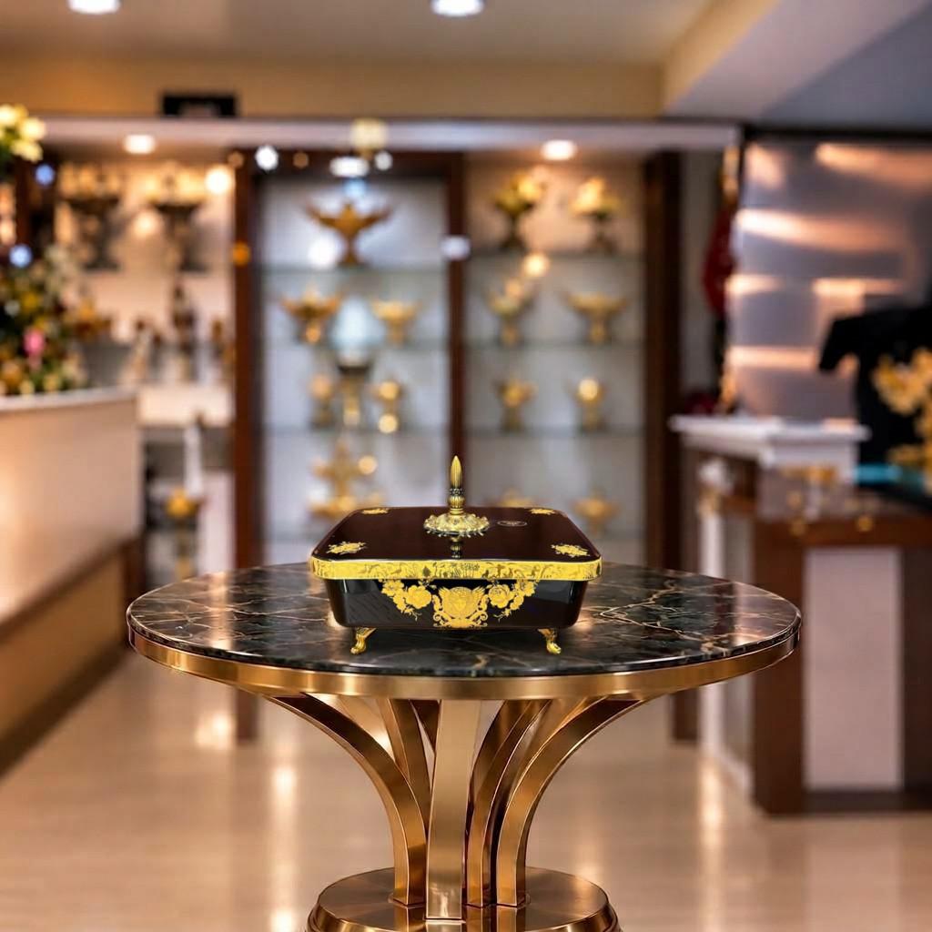 Versace-Biscuit-Dish-258 بیسکویت خوری ورساچه ۲۵۸
